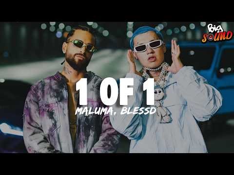 Maluma, Blessd - 1 of 1 (Letra)