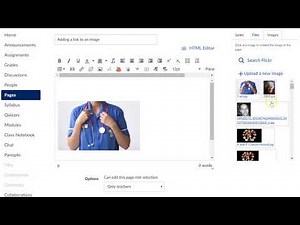 Canvas - adding a link to an Image