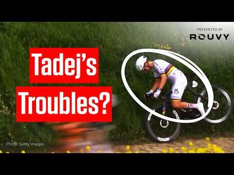 What Happened Here: Tadej Pogacar Bizarre Bike Issue In Paris-Roubaix 2026