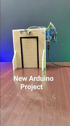 Automatic Door Opening System Use Arduino Uno #arduinoideas #arduinoprojects #arduinotutorials #diy