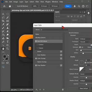 27K views · 339 reactions | How to make on simple logo in photoshop #logodesign #photoshop | Photoshop tips and tricks | Facebook