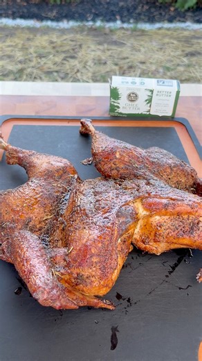 Smoked Turkey with maple bourbon glaze | Grillnation