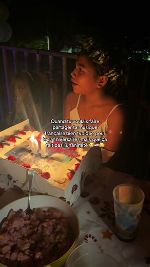 Musique française pour anniversaires en Polynésie😄