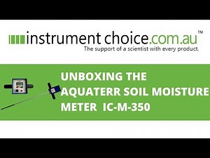 Unboxing the Aquaterr Soil Moisture Meter IC-M-350