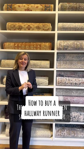 Looking for the perfect runner for your hallway? Check out our expert advice on how to find the right one✨ #hallway #runners #rugs #stylingadvice #shoppingadvice #interiorsadvice #stylingtips #homedecor