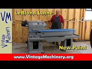 LeBlond Lathe Restoration - Part 4: New Paint, Off With the Old, On With the New