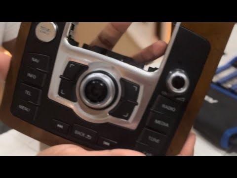 Audi Q7 MMI removal and breakdown 07-14 4L