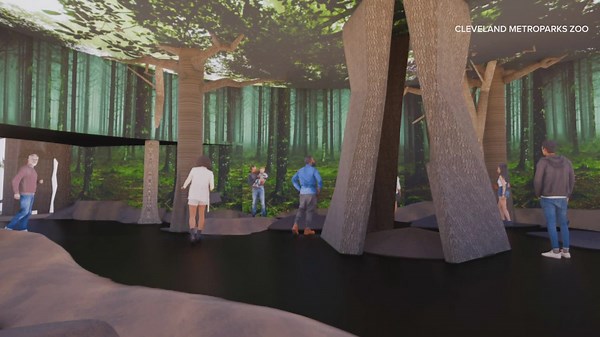 Cleveland Metroparks Zoo reaches major construction milestone, shares new vision for Primate Forest