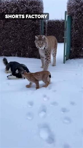 Mother Lynx Changes the Situation