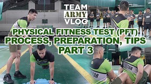 PANOORIN | Alamin ang mga tips para lumakas para sa Physical Fitness Test o PFT ! At alamin ang mga paghahanda na kailangan gawin bago sumabak sa PFT. Narito rin ang PFT Evaluation Chart para sa Push-Up, Sit-Up, at 3.2KM run na siyang gabay para sa grading system ng PFT. Dito matutukoy kung ang isang PFT performer ay passed or failed. Tutok na sa Team Army Vlog! #MatatagNaHukbongKatihan #StrongerArmyStrongerCountry #ServingthePeopleSecuringtheLand #PhilippineArmy | Philippine Army