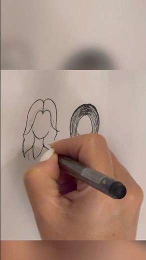 ✨ “Simple Hair Drawing Guide: Short vs. Long Hair in Minutes!”