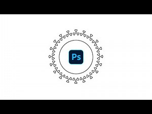 Photoshop - Repeat shapes along a path (Tutorial)