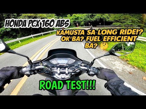 Honda PCX 160 ABS Version Metallic Asteroid Black Road Test Review Langga Gail