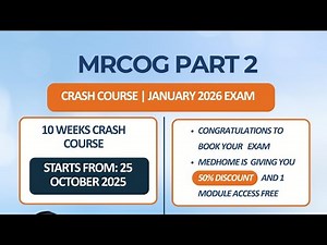 MRCOG Part 2 Crash Course Guide | Complete Exam Roadmap & Preparation Strategy (2026 Edition