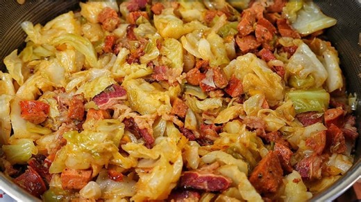 Easy Fried Cabbage Recipe