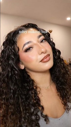 Did you miss me? Cause I missed you!! Obsessed with sultry makeup tutorial! 🥹🤎 #sultrymakeup