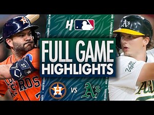 Houston Astros vs Oakland Athletics - FULL GAME HIGHLIGHTS | September 24, 2025 MLB Season
