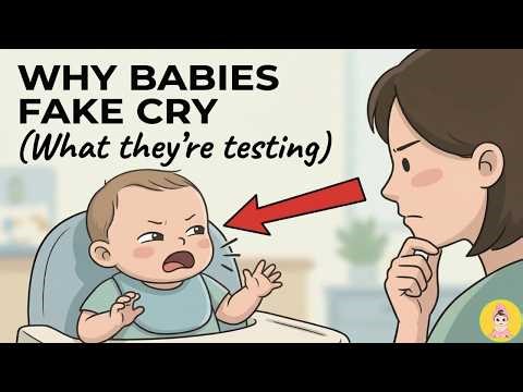 Psychology of Babies That "Fake Cry" (What They're Actually Testing)