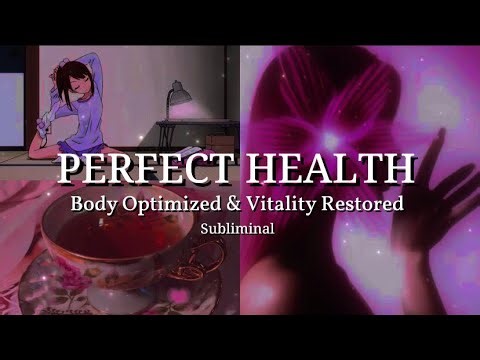 Powerful Perfect Health Subliminal ˖᯽ ݁528hz Full Body & Mind Healing 