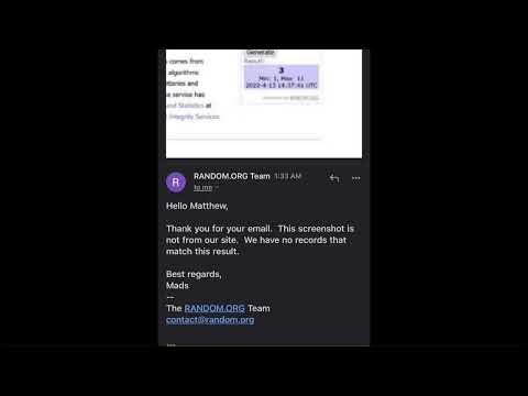 Confirmed fake number generation on random.org