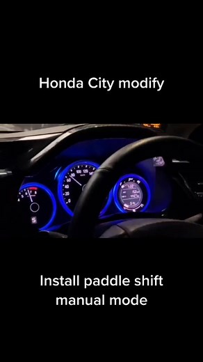 Honda City Paddle Shift Installation