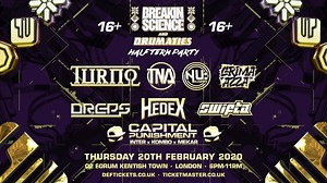 Breakin Science & Drumatics 16+ Half Term Party : London Thur 20 Feb • O2 Forum Kentish Town Tickets on sale now https://t.co/lR07kxNDTG | Mc Swifta
