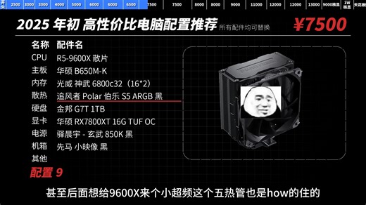 2025年最新主机配置搭配合集，全价位全需求覆盖 ！