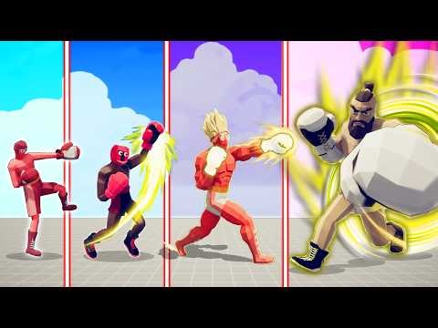 EVOLUTION OF BOXER (All FORM) | TABS - Totally Accurate Battle Simulator