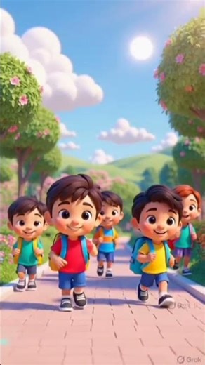 Cute Kids Hindi Poem | 3D Cartoon Animation | Nursery Rhymes for Kids