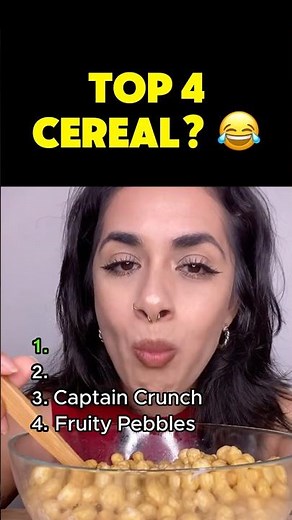 WHICH CEREAL IS THE BEST? #youtubeshorts