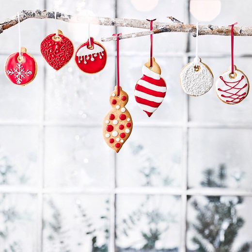 Christmas Bauble Biscuits Recipe