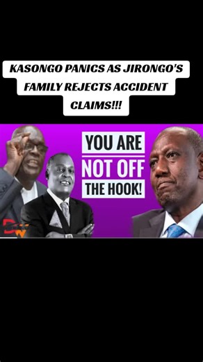 ‏KASONGO PANICS AS JIRONGO'S FAMILY REJECTS ACCIDENT CLAIMS!!! | bus driver