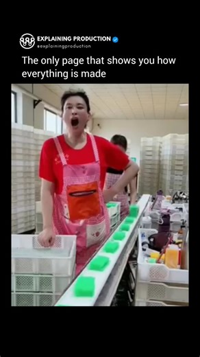 Explaining Production on Instagram: "Manual work required inside factories after the finish of product production."