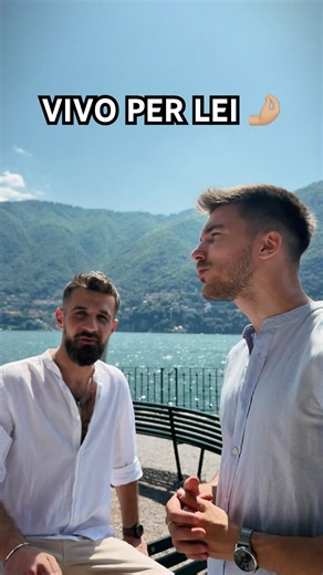 ADLV - Vivo per lei❤️Bocelli Cover at Lago di Como #ItalianMusic #Boyband #ShortsItaly #live #italia