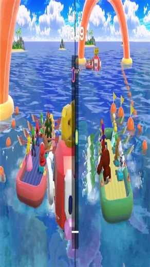 Super Mario Party: An Ocean Race with Unexpected Results