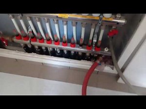 Valvole intasate riscaldamento a pavimento