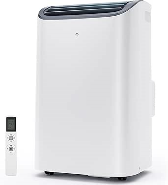 12,000 BTU Portable Air Conditioners,4 Modes Portable Ac Units Cools Up to 600 Sq.Ft,Dehumidifier,Fan,With Remote Control,LED Display, Window Mounting Kit,Suitable for Bedroom,Living Room,Office