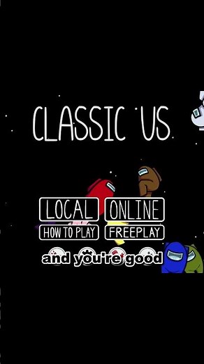 How to Play Old Among Us Online - #shorts