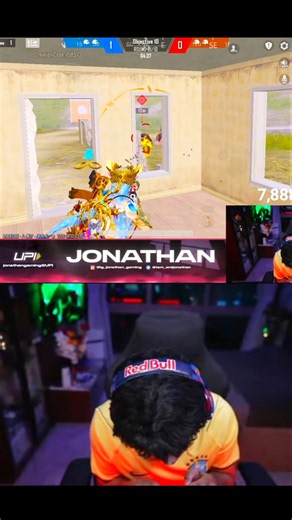 Jonathan 1v2 Clutch vs Top Esports Players 🔥 #shorts #jonathan