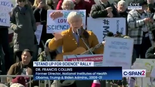 Former NIH Director Francis Collins Is Singing at an Anti-Trump Rally | Sean Hannity