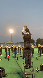 Brass warming up in Delaware. | Blue Devils Drum & Bugle Corps