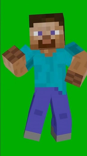 Minecraft Character Dancing to the Beat
