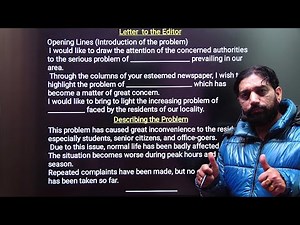 Letter To The Editor {Exam Ready Common Problems}CLASS 6 TO 12 | Bhaskar Academy Kurukshetra