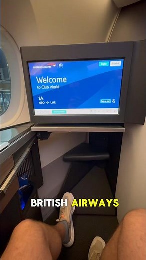 Club Suite Business Class | British Airways #businessclass #britishairways
