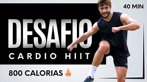 40 分钟 CARDIO HIIT，在家减掉腹部脂肪