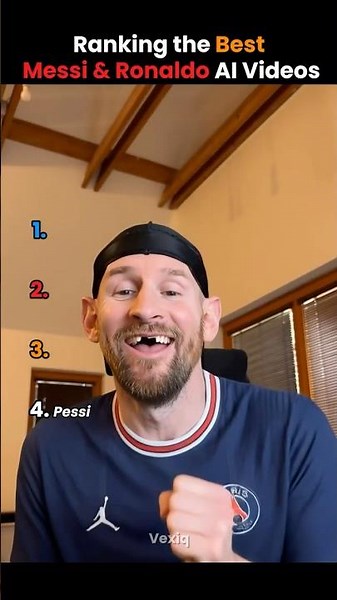 Ranking the Best Ronaldo & Messi AI Transformations 😂