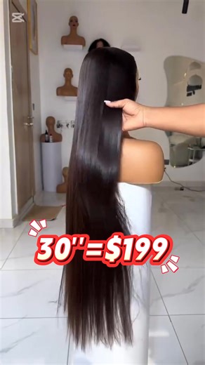 Flash Sale! 💸 30 inches for $199 (12 hours only) 😍 ✂️ Quick styling with Pre-Cut lace, pre-bleached knots & plucked hairline ✔ Seamless fit with Minimalist HD lace that disappears on skin 📌 Adjustable Elastic Drawstring - no size stress! Busy professionals, get ready-to-wear convenience: ⏰ Fast free shipping in 24 hrs easy returns/exchanges 💇🏽‍♀️ Premium 100% human hair, glueless wigs TRY NOW, PAY LATER - interest-free installments available 🛒🔗https://bit.ly/495jZHp | Tinashe Hair