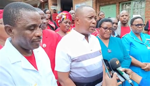 President Dr. Dalitso Kabambe's interview after sharing gifts and cheering up patients at Nkhoma Hospital in Lilongwe District on New Years Day. | Hon Karl Turtle SC