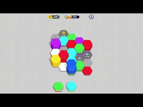 Hexa Sort || Level 5 Solution (No Boosters)
