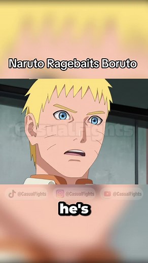 Naruto ragebaits Boruto #casualfights #anime #animefights #narutoabridged #narutoshippuden